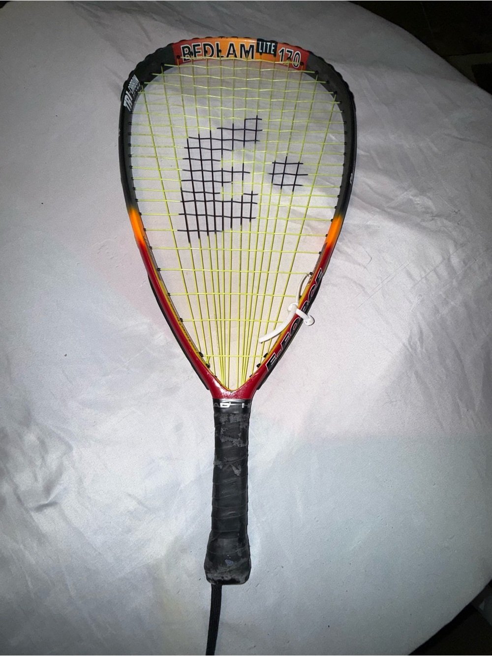 Lite 170 Orange/Red Squash Racquet by